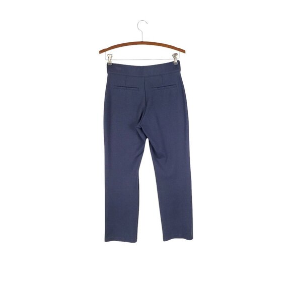Spanx The Perfect Pant Slim Straight Petite Navy Blue Ponte 20254Q Size Small SP - Picture 2 of 10